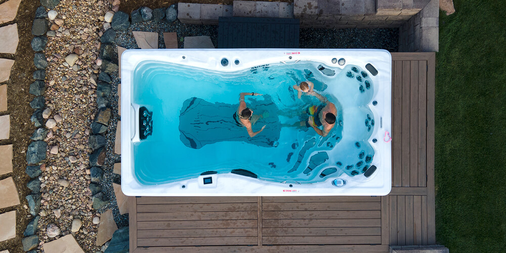 Legacy Whirlpool LW 15 swim spa.