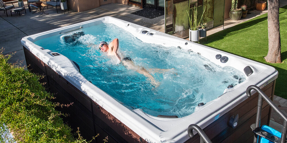 Legacy Whirlpool LW 15 swim spa.