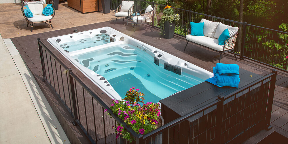 Legacy Whirlpool LW 19 swim spa.