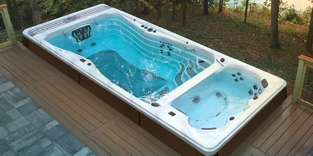 Legacy Whirlpool X-Trainer swim spa.