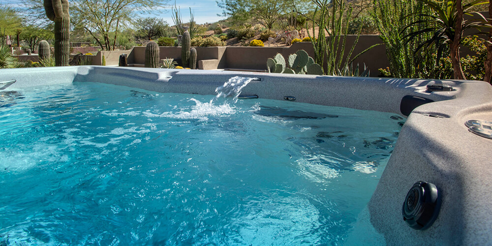 Legacy Whirlpool X-Trainer swim spa.