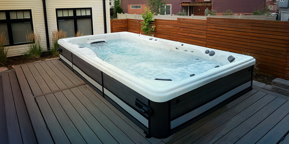 Legacy Whirlpool X-Trainer swim spa.