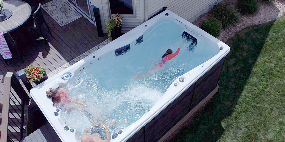 Legacy Whirlpool X-Trainer swim spa.