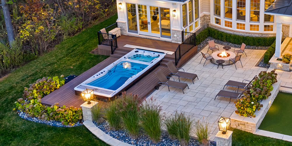 Legacy Whirlpool X-Trainer swim spa.